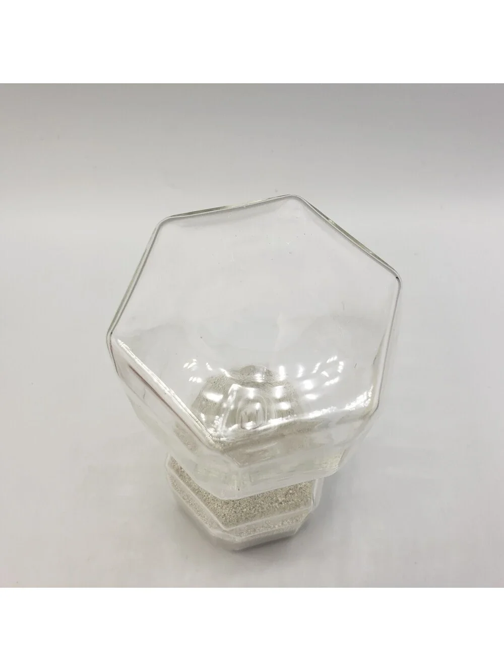 Ikea Tillsyn Geometric Shape Hourglass White Beads Timer 90 Second